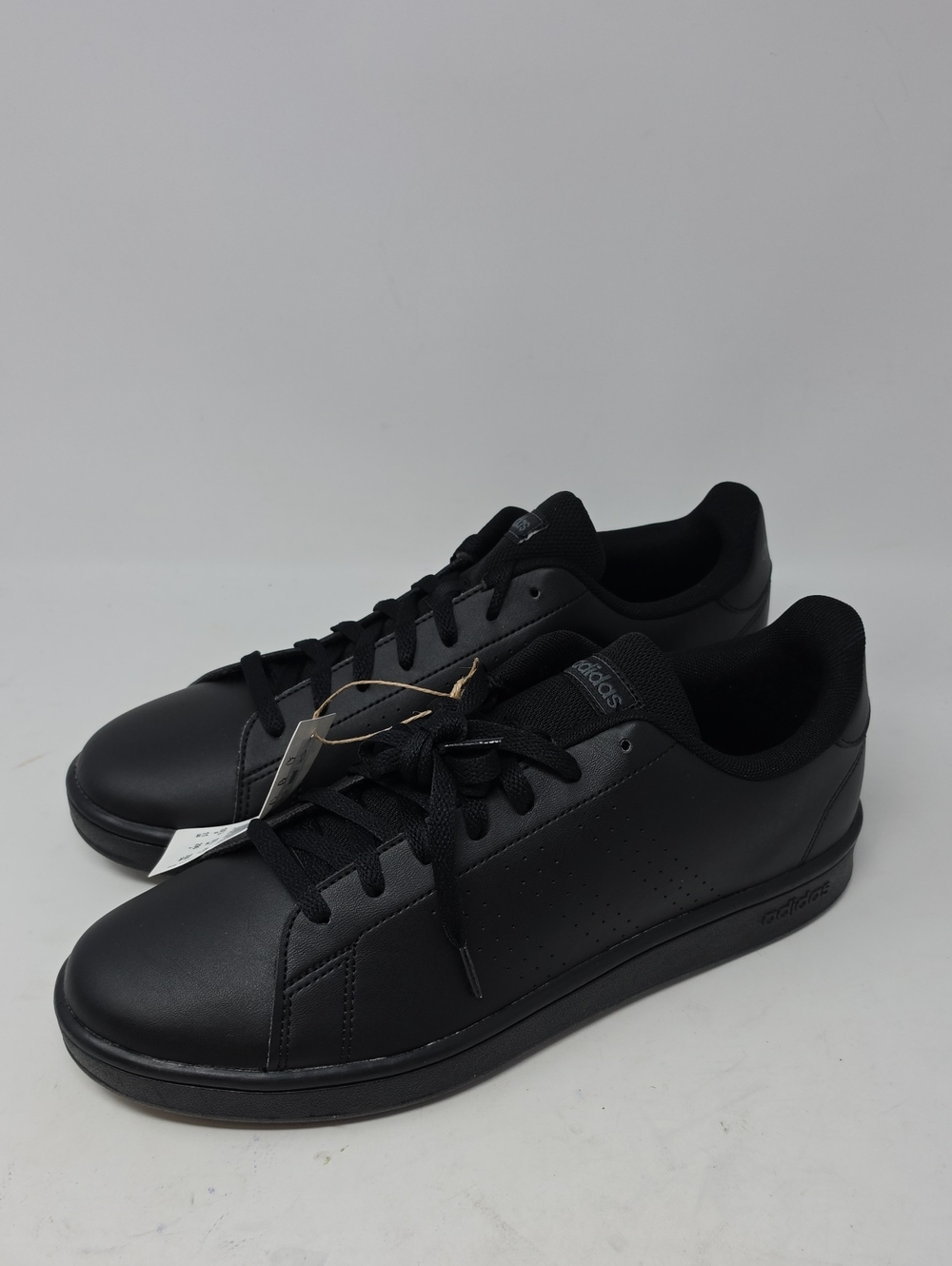 Adidas Advantage Base Triple Black Mens Athletic Sneaker Size 11